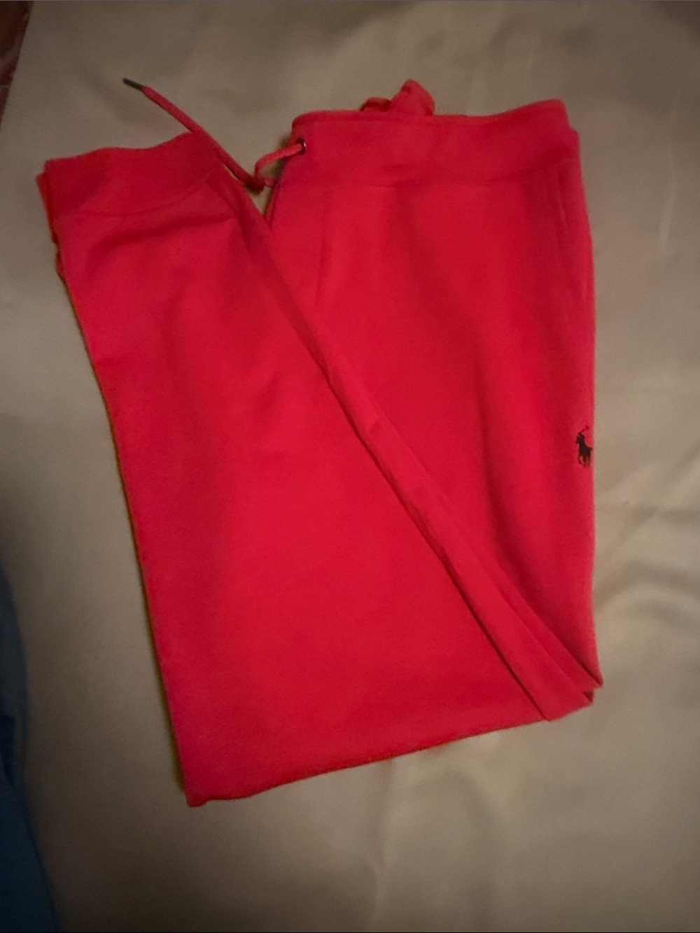 Polo by Ralph Lauren Red Sweatpants with Logo